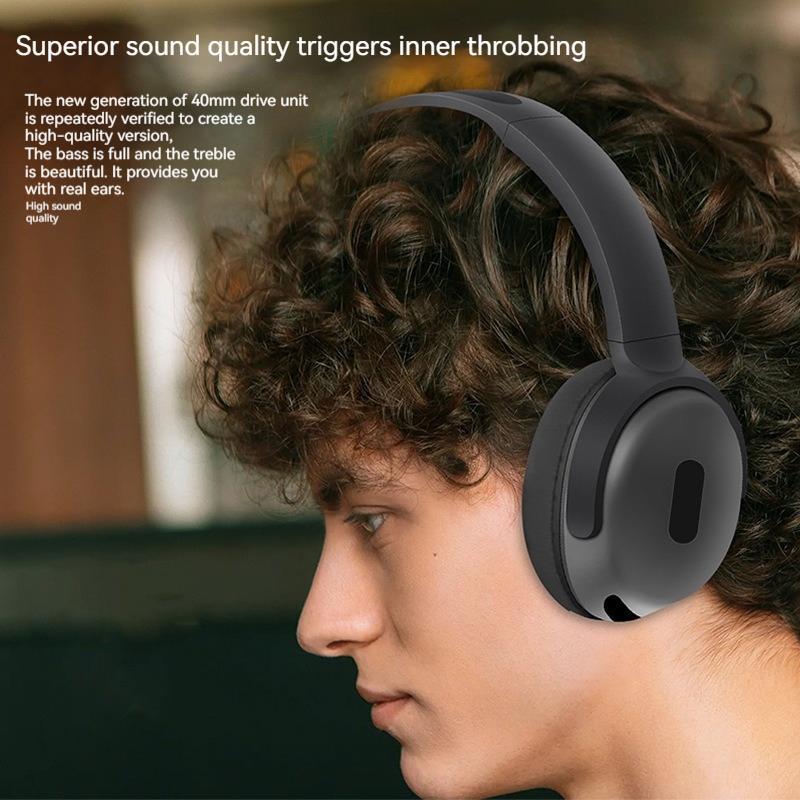 Foldable Wireless Headphones Bluetooth Sports Earphones Hifi Stereo Noise Cancelling Headphones With Mic Over Ear Gamer Headsets Buy Center