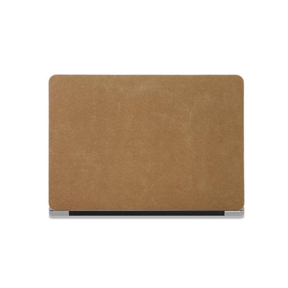 Just Arrived at Buy Center: Simple Cocoa Brown Suede Computer Case Brown