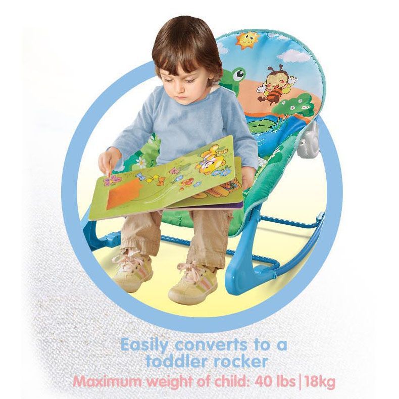 Fresh Arrivals at Buy Center: Baby Rocking Chair Baby Rocking Bed Portable Foldable Coax With Mosquito Net