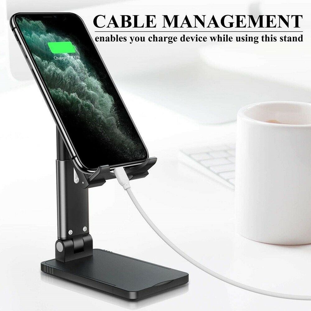 Cell Phone Stand Desktop Holder Tablet Stand Mount Mobile Phone Desktop Tablet Holder Table Cell Foldable Extend Support Desk Mobile Phone Holder Stand Buy Center