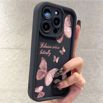 Newly Released at Buy Center: Advanced Butterfly For 15ProMax Phone Case 14 All-inclusive 1312 Drop-resistant Xsxr Soft Case