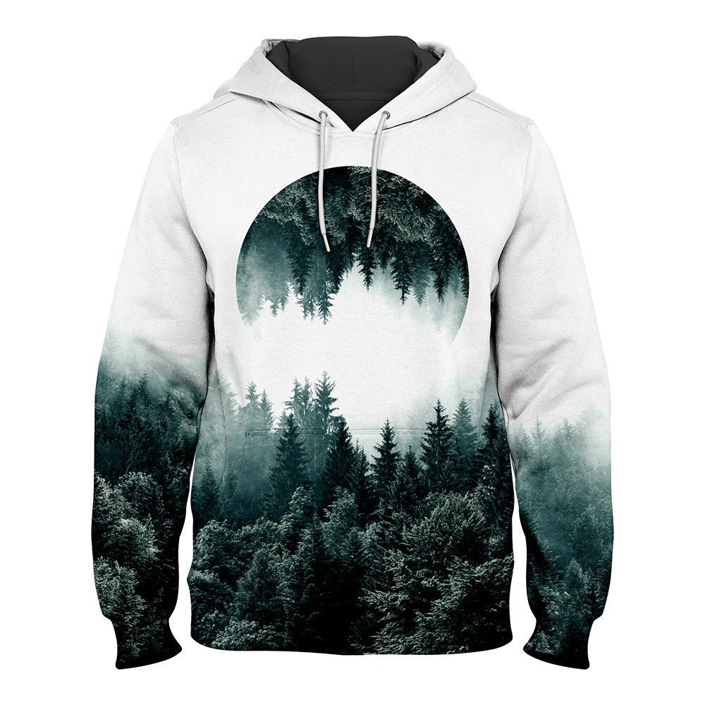 Hooded Sweater For Men And Women 3D Digital Printing