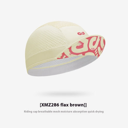 Just Arrived at Buy Center: Cycling Small Hat Summer Road Bike Sun Protection Helmet Liner Sun-proof And Breathable XMZ286 Linen Brown