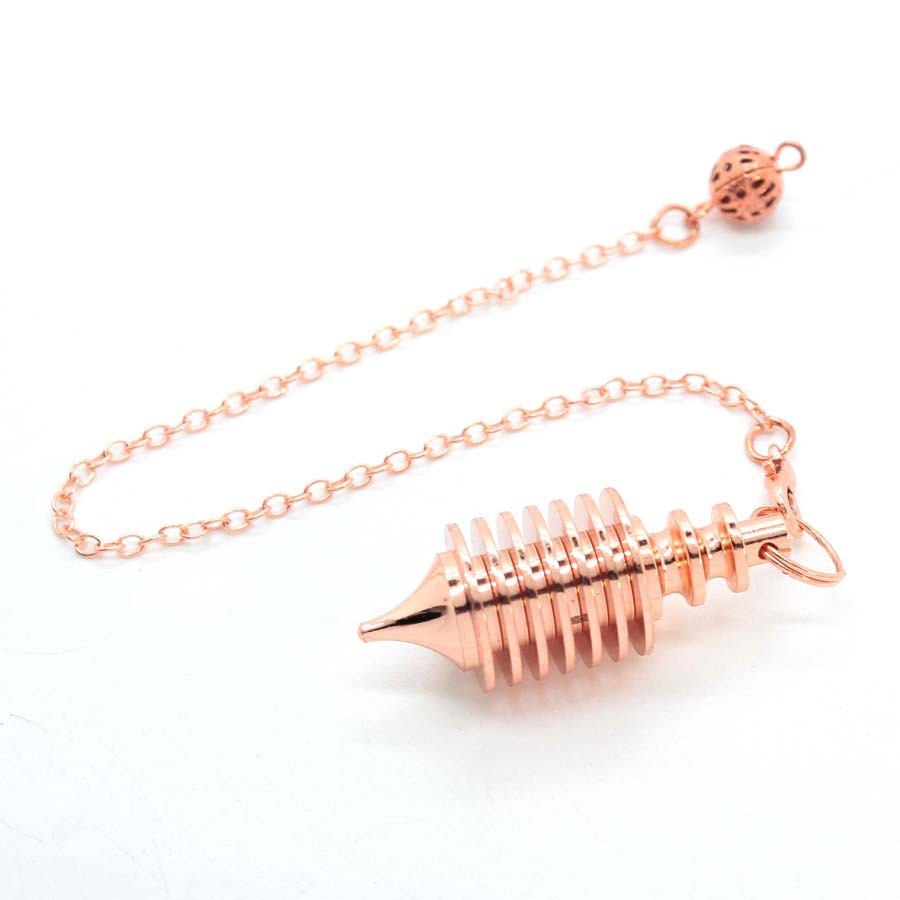 Buy Center Top Rated-Metal Seven-layer Conical Split Decorative Pendant Rose Gold Plated