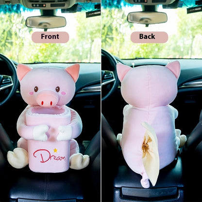 Fresh Arrivals at Buy Center: Multifunctional Creative Car Tissue Box Cute Rabbit