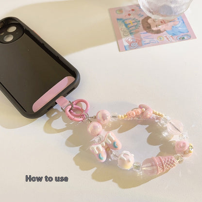 New Sweet Ins Ice Cream Bracelet DIY Mobile Phone Lanyard