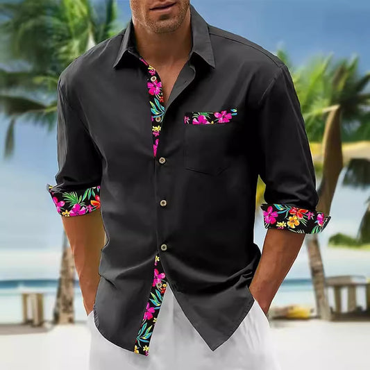 Just Arrived at Buy Center: New Printed Men's Popular Linen Shirt