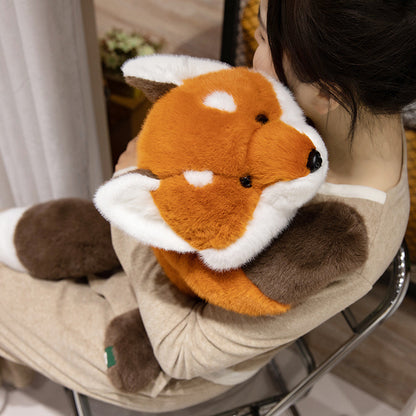 Fresh Arrivals at Buy Center: New Lying Fox Lesser Panda Plush Toy