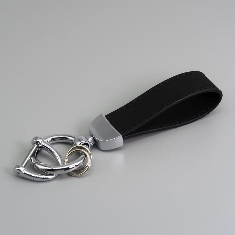 Suede Car Hardware Anti-lost Keychain Buy Center