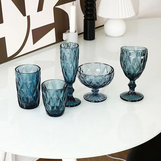 European Relief Design For Thick Glass Wine Glasses Buy Center