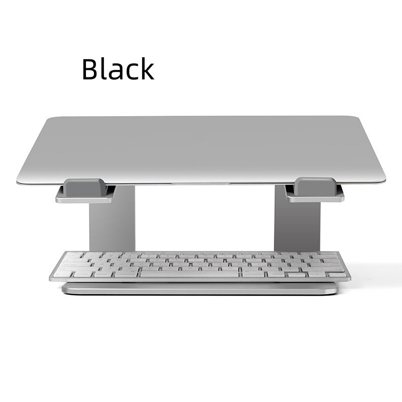 Buy Center Hot Pick-Laptop Aluminum Alloy Base Plate Desktop Riser Black