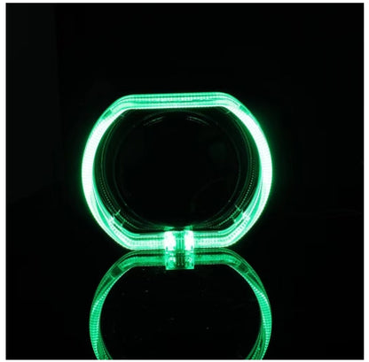 Newly Released at Buy Center: Modified Dual Lens Optical Guide Integrated Cover Angel Eye Green Light