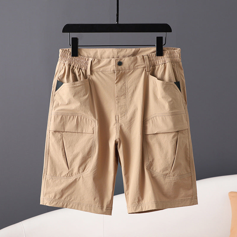 Men's Summer Leisure Cargo Big Pocket Shorts Buy Center