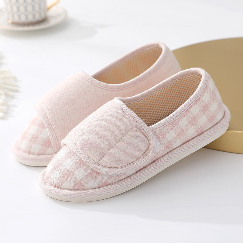 Spring And Autumn Home Thin Pregnant Women Postpartum Maternity Plus Size Confinement Shoes Soft Bottom Non-slip Buy Center