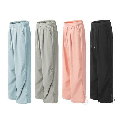 Newly Arrived at Buy Center: Loose Wide Leg Leisure Paratrooper Pants Men