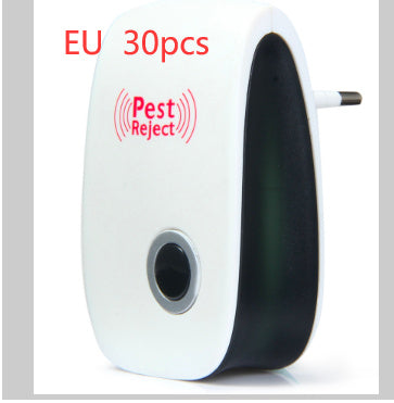 Electronic Ultrasonic Healthy Rechargeble Anti Mosquito Insect Pest Reject Mouse Repellent Repeller Practical Home EUUS Plug EU 30PCS