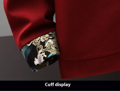 Now Available at Buy Center: Embroidered Chinese Costume Buckle Chinese Coat