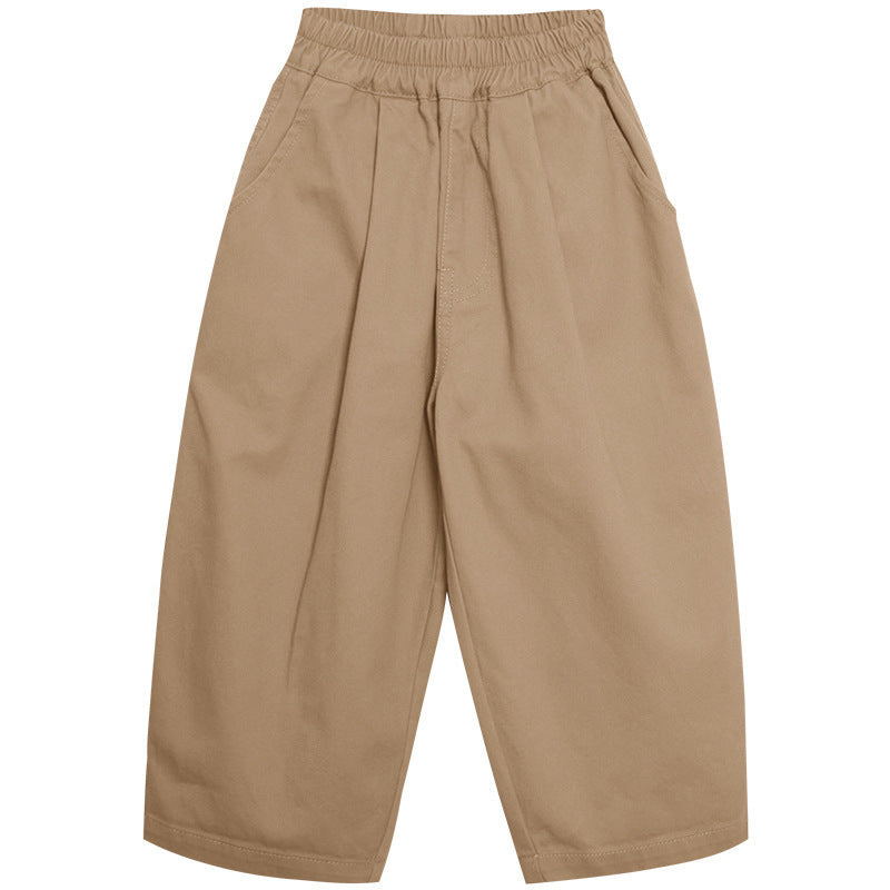 Fresh Arrivals at Buy Center: Boys' Casual Pants Solid Color Trousers Baggy Pants