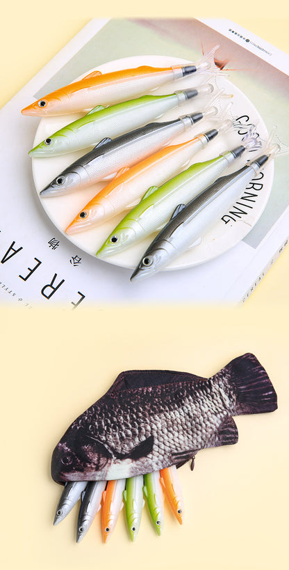 Newly Released at Buy Center: Creative Large Capacity Student Crucian Carp Pencil Case