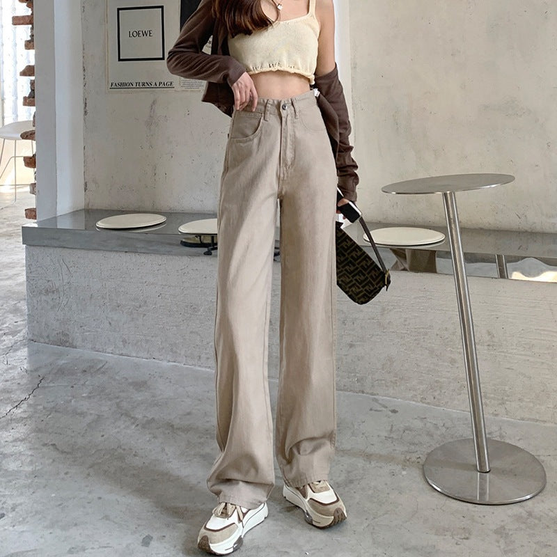 Versatile Korean Style Slimming And Straight Mop Pants Buy Center