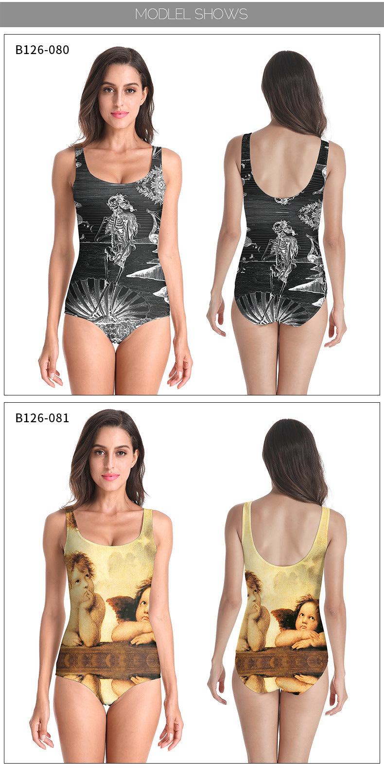 Just Arrived at Buy Center: Women's Digital Printing One-piece Swimsuit