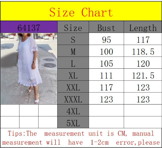 Fresh Arrivals at Buy Center: Solid Color Round Neck Short Sleeves Dress Women's Clothing