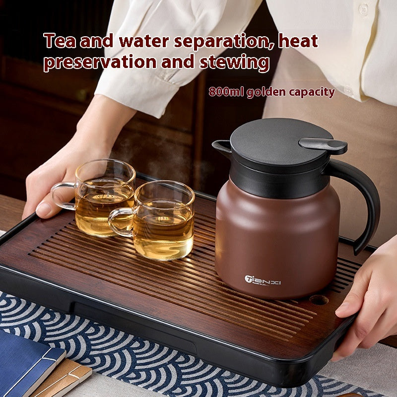 New Large Capacity Tea Water Separation Tea Kettle