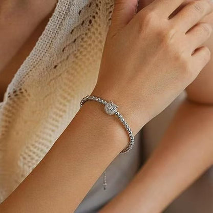 Pulsera de Búho para Mujer Bendición Inglesa Cartón