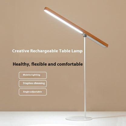 Minimalist Solid Wood Creative Rechargeable Multi-function Lamp Buy Center