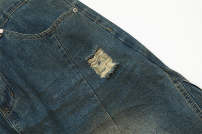 Newly Arrived at Buy Center: Waste Soil Wind Dirty Worn Jeans Men