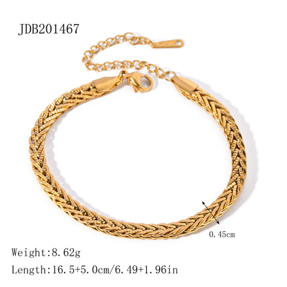 Niche Metal Chain Titanium Steel Bracelet