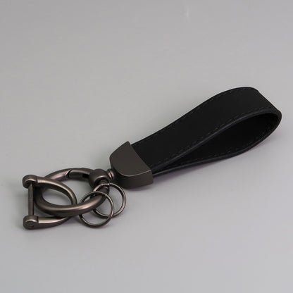 Suede Car Hardware Anti-lost Keychain Buy Center