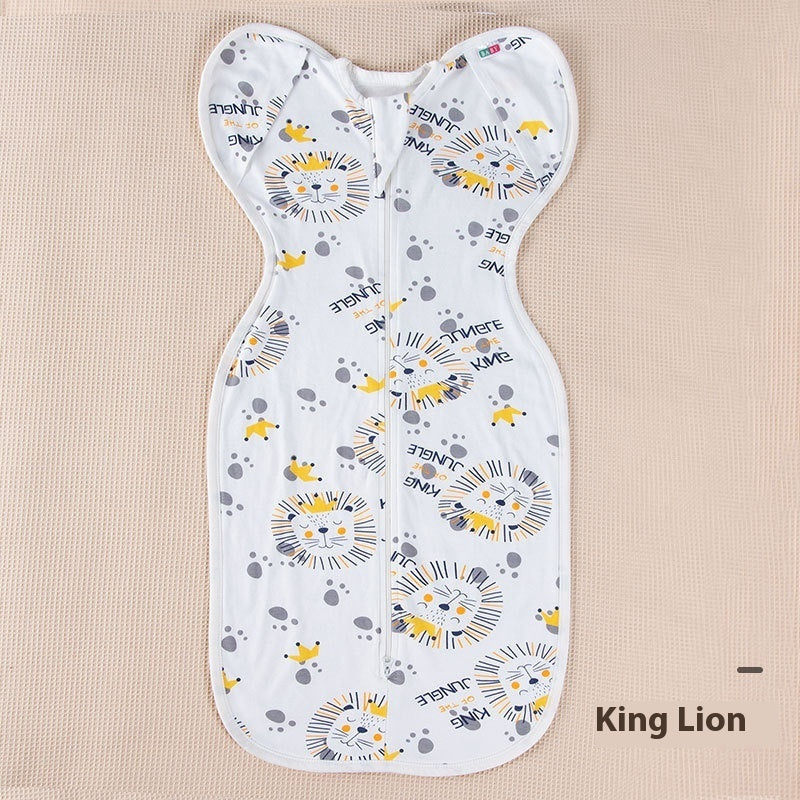 Newborn Baby Surrender Swaddling Summer Spring And Autumn Anti-shock Sleeping Bag Buy Center