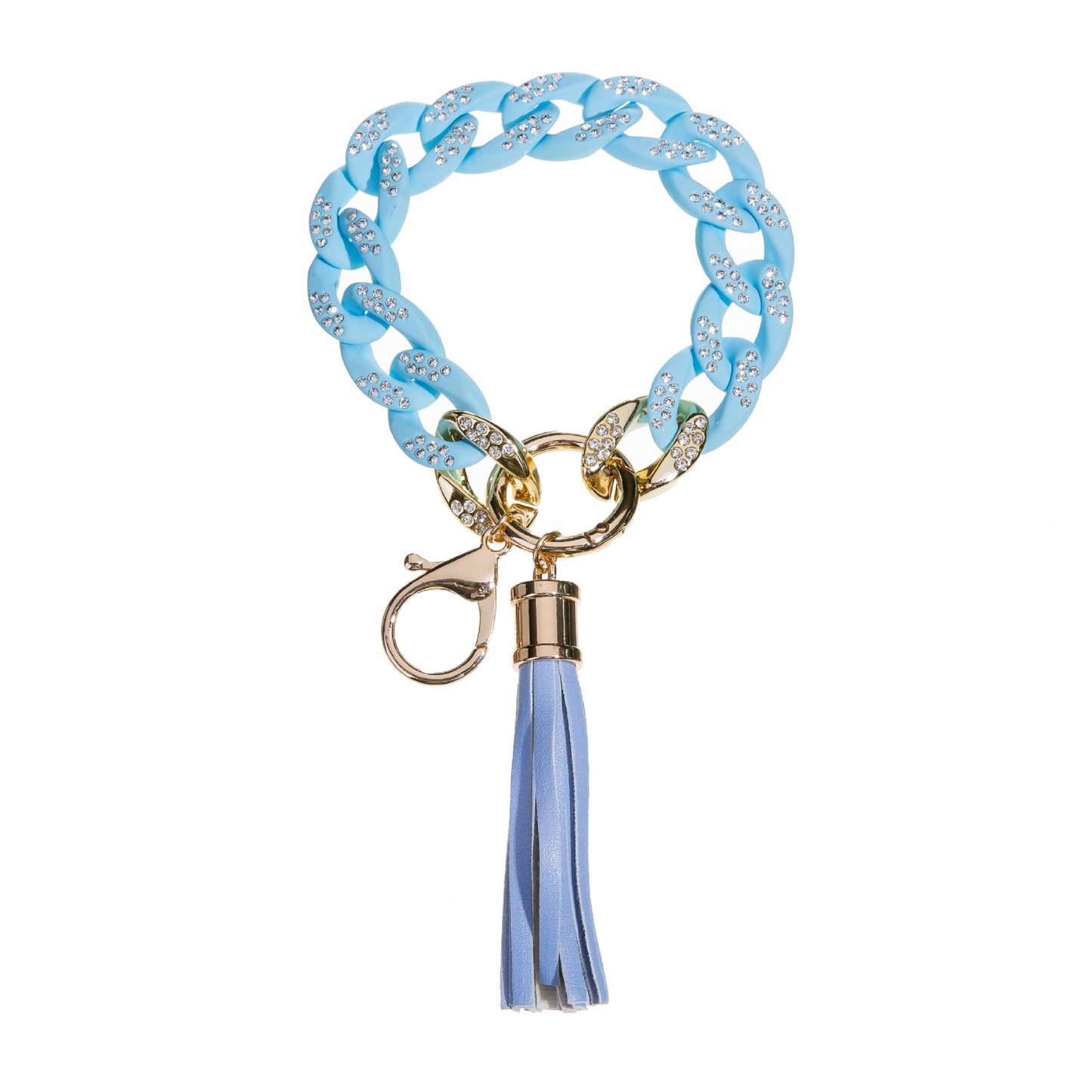 Buy Center Choice-Resin Bracelet Women's Color Keychain 4Style