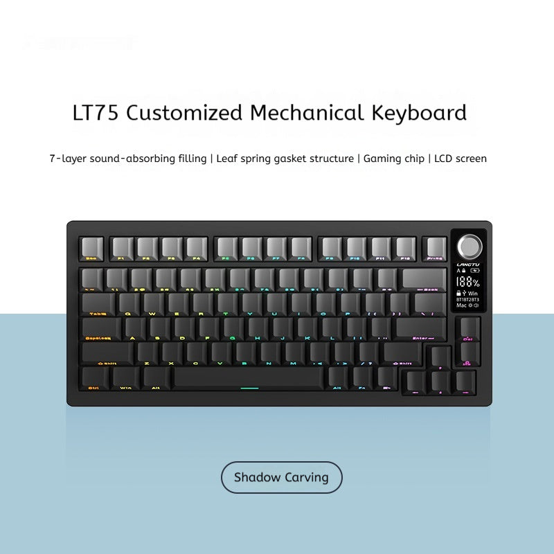 Hot New Items at Buy Center: Creative Home Esports Game Mechanical Keyboard LT75 Shadow