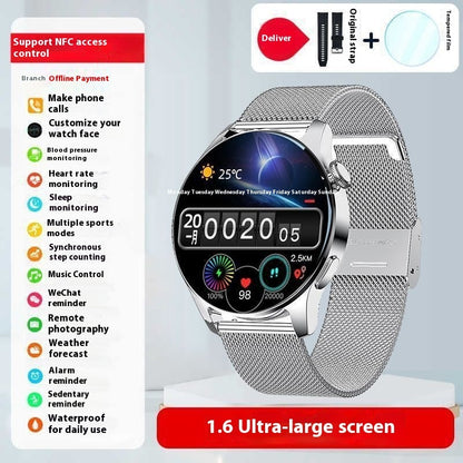 Pulsera deportiva reloj inteligente presión arterial masculino Bluetooth