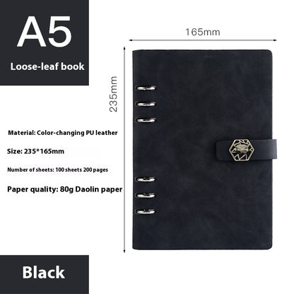 A5 Notebook Loose-leaf Removable Notepad Business Office Meeting Buy Center