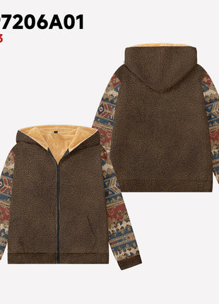 Ropa de algodón para otoño e invierno para hombre Serie de textura de mármol