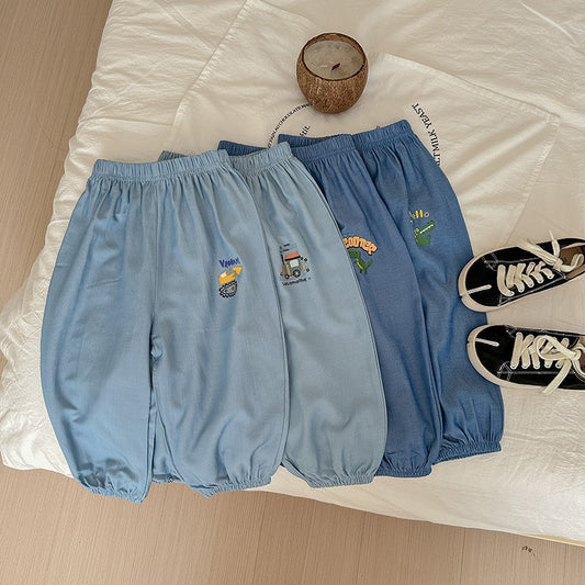 Newly Released at Buy Center: Cartoon Sports Pants Ice Silk Anti-mosquito Thin