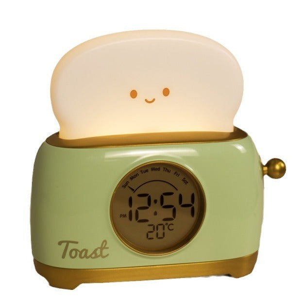 Bread Maker Alarm Clock Small Night Lamp Student Buy Center