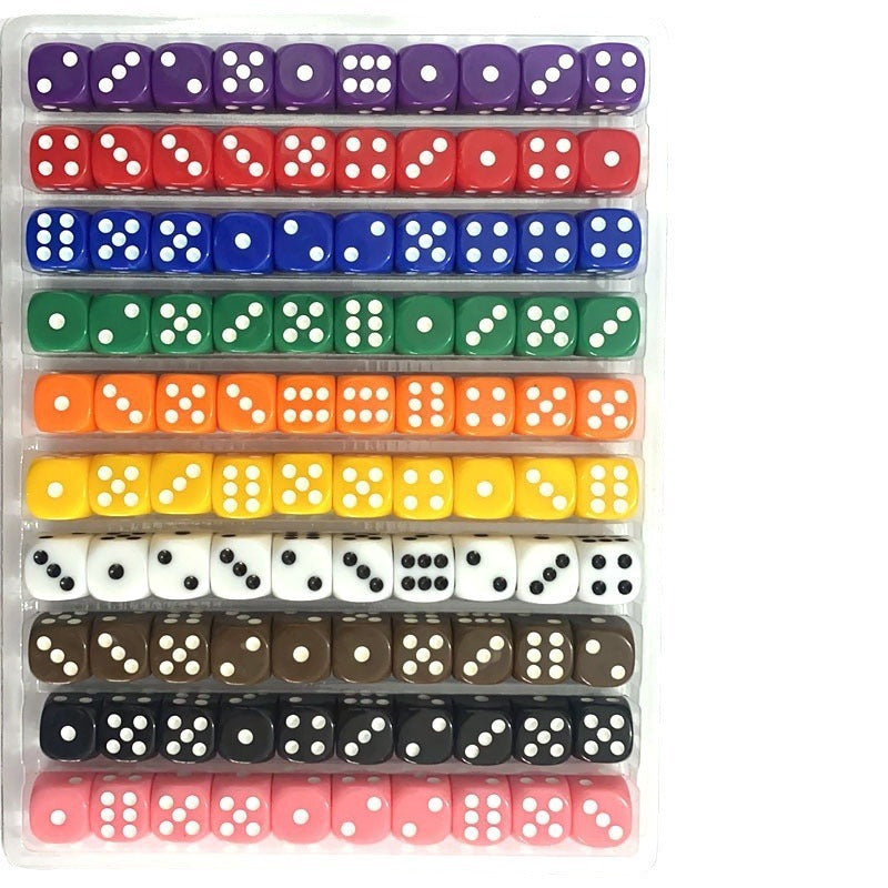 Buy Center Top Rated-In Stock 16mm Acrylic Game Chess Pieces Accessories Chip Wholesale Plastic Dice