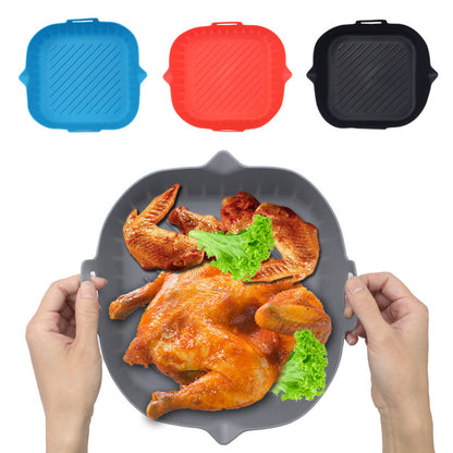 Silicone Air Fryer Baking Tray Round Thickened Foldable Buy Center