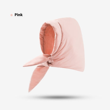 Buy Center Hot Pick-Down Cotton Winter Sleeve Cap Women's Wind-proof And Cold Protection DMZ85 Pink Free Size