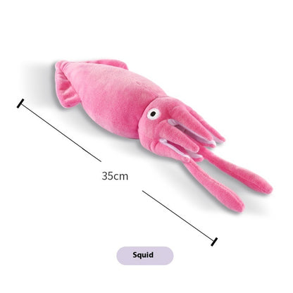 Fresh Arrivals at Buy Center: Cute Seafood Series Plush Doll Crab Lobster Simulation Pillow Simulation Squid Seafood Series