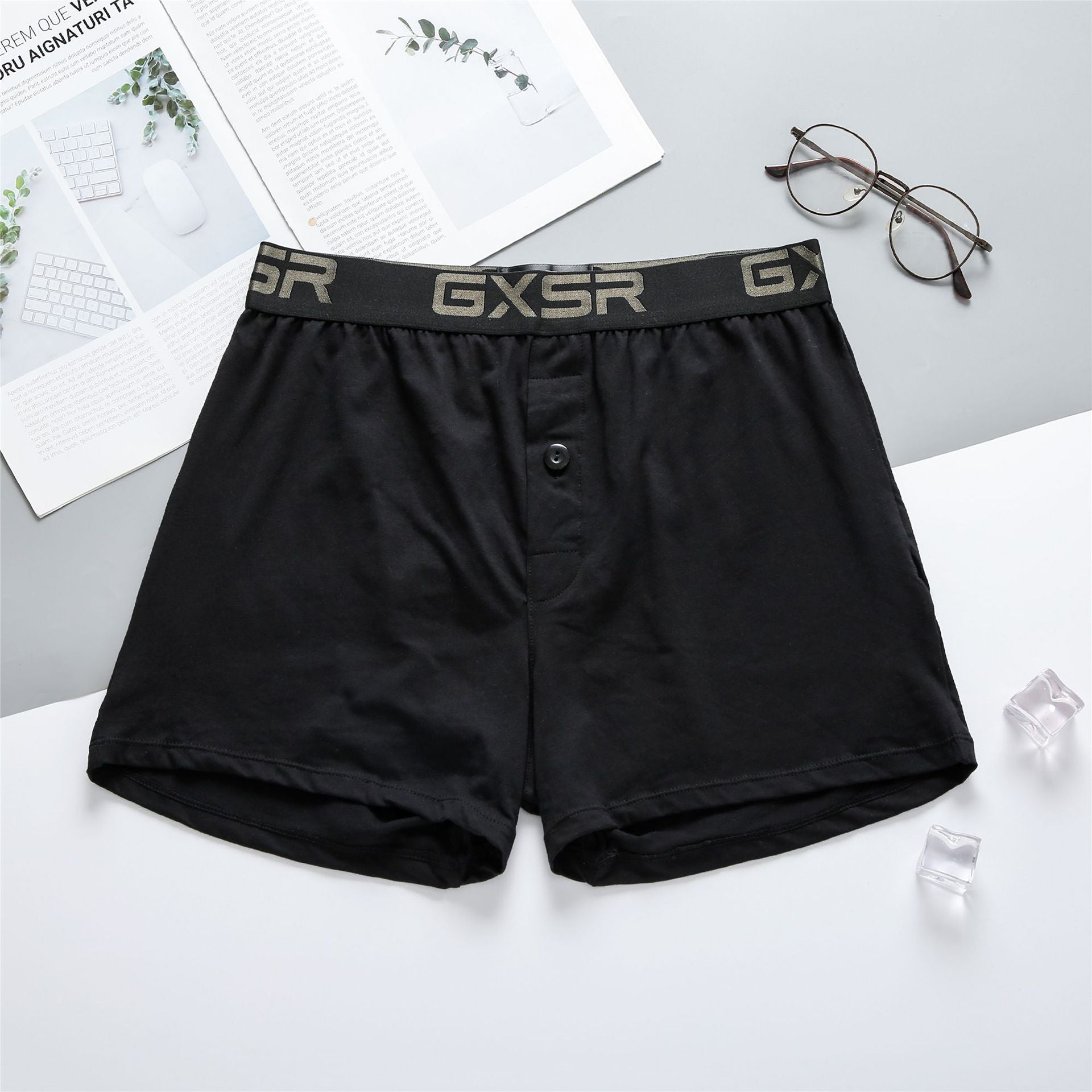 Men's Home Pants Low Waist Pure Cotton Breathable Underwear Buy Center