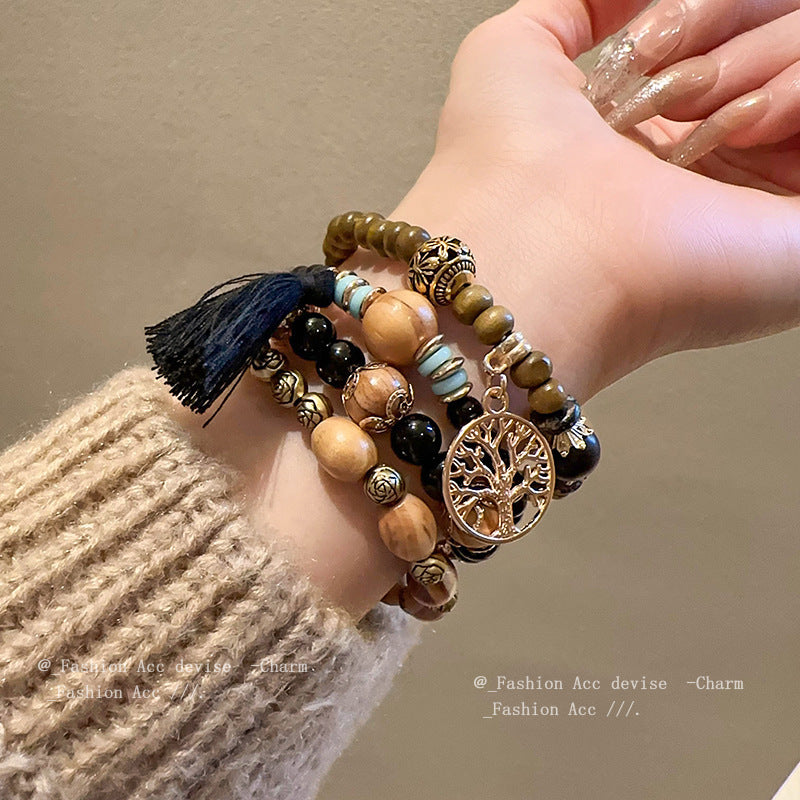 Buy Center Trend-Bohemian Style Bead Geometric Bracelet