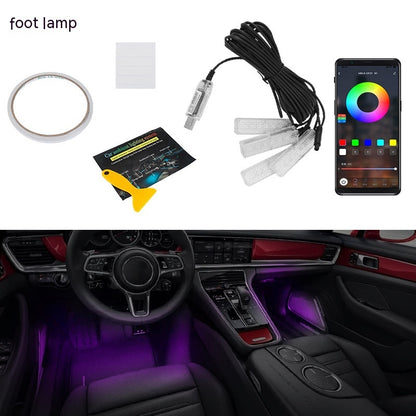 New at Buy Center: Car Atmosphere LED Light Bar Hidden Modification Foot Light Magic Color