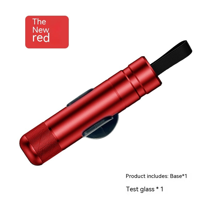 Just Arrived at Buy Center: Car Safety Hammer Aluminum Alloy Multifunctional Red