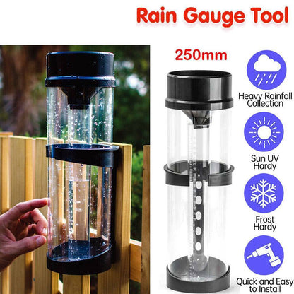 Outdoor Rain Gauge Automatic Measuring Collector Weather Monitoring Rain Gauge Buy Center