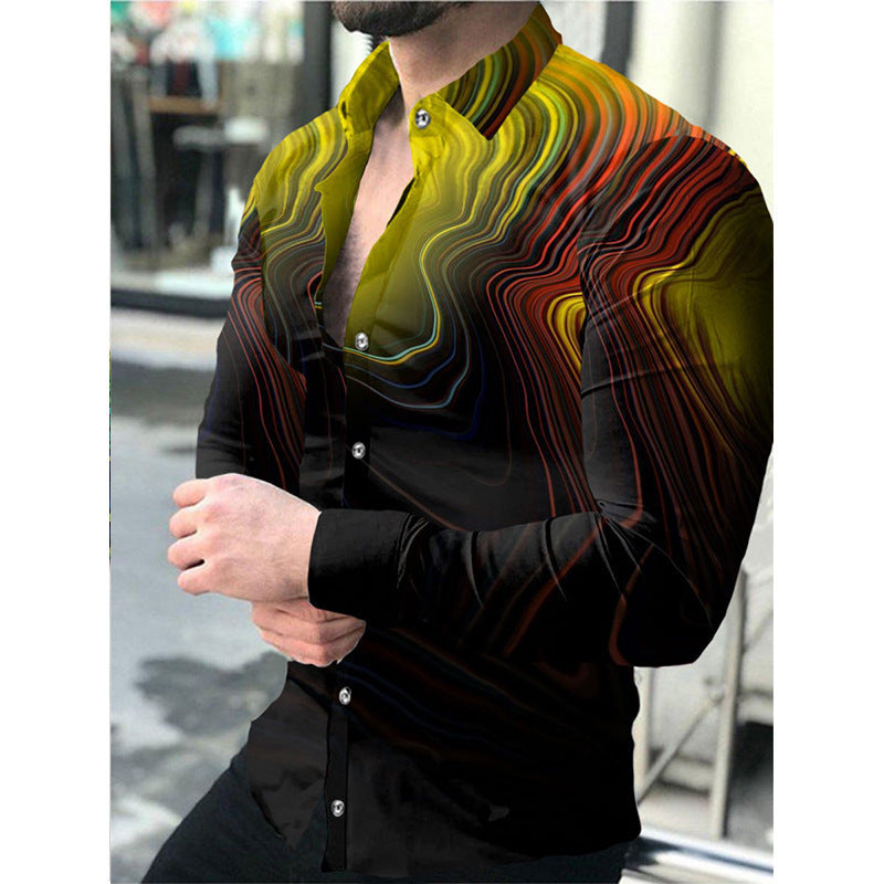 Newly Released at Buy Center: Casual 3D Printed Shirt Plus Size Shirt CCX12300904